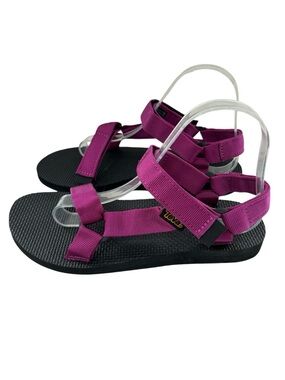 TEVA Original Universal Purple Strappy Sport Sandals 8